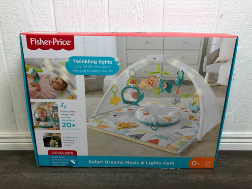 used Fisher Price Safari Musical Light Up Gym
