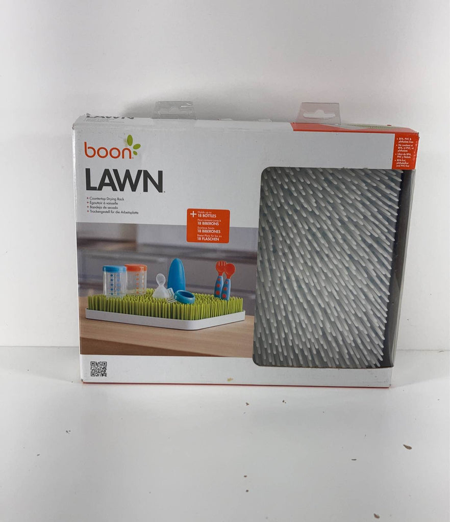 Boon Lawn Countertop Drying Rack, White, Lawn Countertop Drying Rack