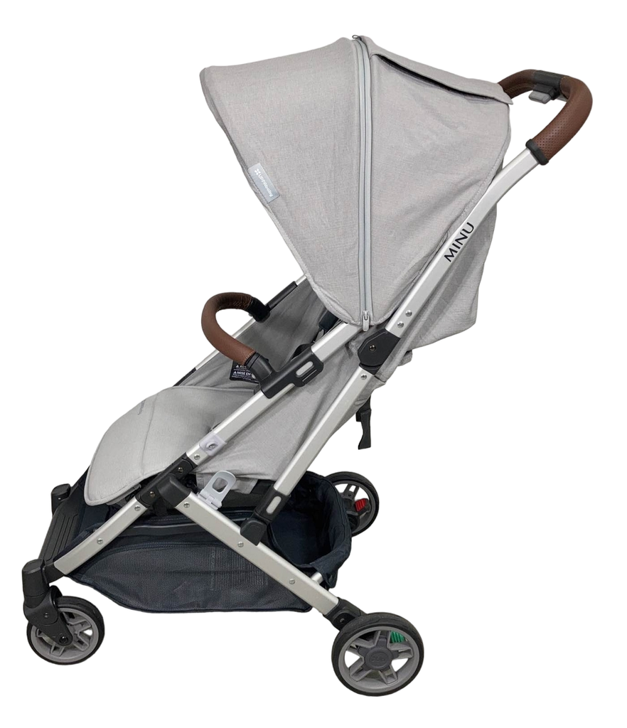 UPPAbaby MINU V2 Stroller, 2022, Stella (Grey Melange)