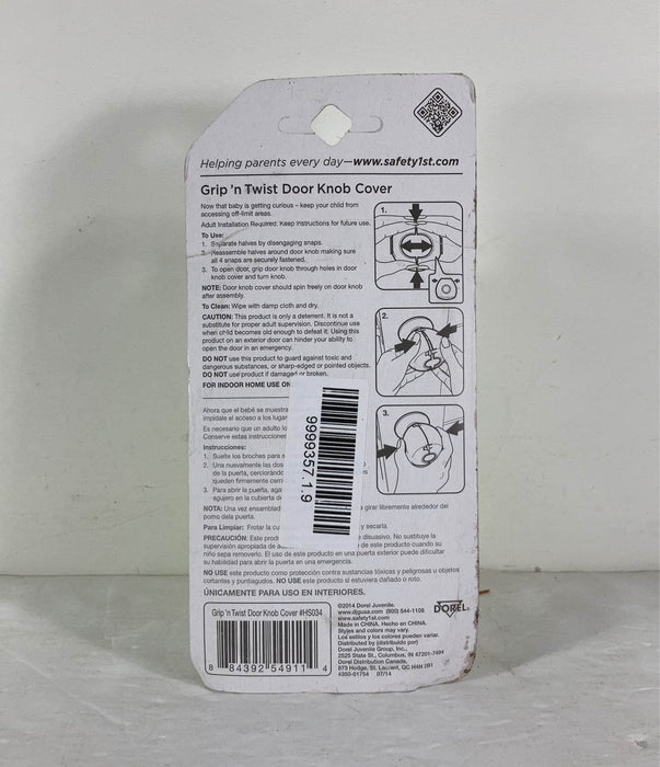 Shop Safety 1st Grip And Twist Door Knob Covers, White, 3 Pack at GoodBuy Gear