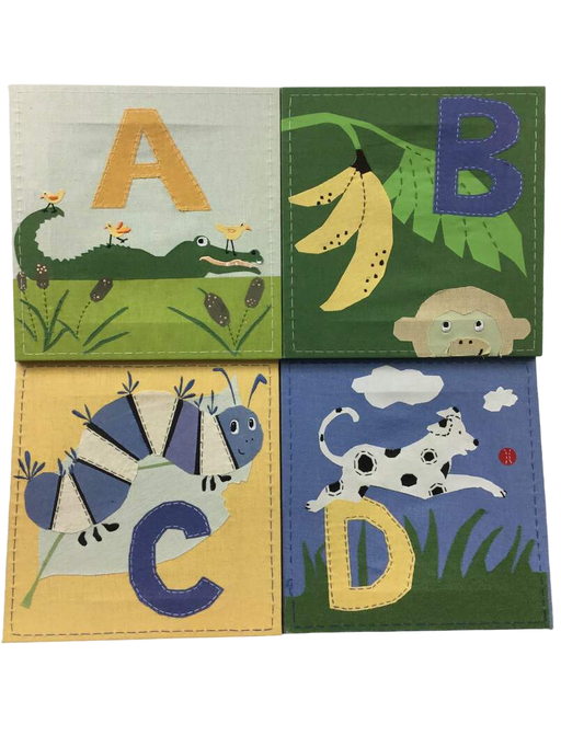 used Pottery Barn Kids ABCD Wall Decor