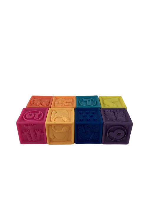 used B. toys One Two Squeeze Blocks