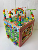 used ALEX Toys Discover My Busy Town Wooden Activity Cube