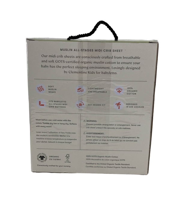 Shop Babyletto Muslin All-Stages Midi Crib Sheet, Women in History at GoodBuy Gear