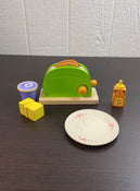 used Hape Pop Up Toaster Set