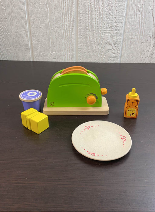 used Hape Pop Up Toaster Set