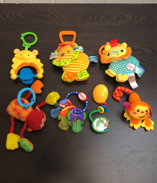 used BUNDLE Teething And Grasping Toys