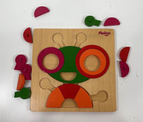 used P’kolino Multisolution Wooden Puzzle, -Bug