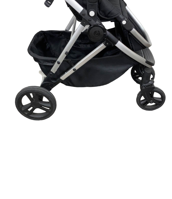 used Mockingbird Single to Double Stroller, 2021, Silver with Penny Leather, Watercolor Drops, Black