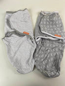 used SwaddleMe Original Swaddle Wrap With Easy Change 2pk, Small/Medium 0-3 months