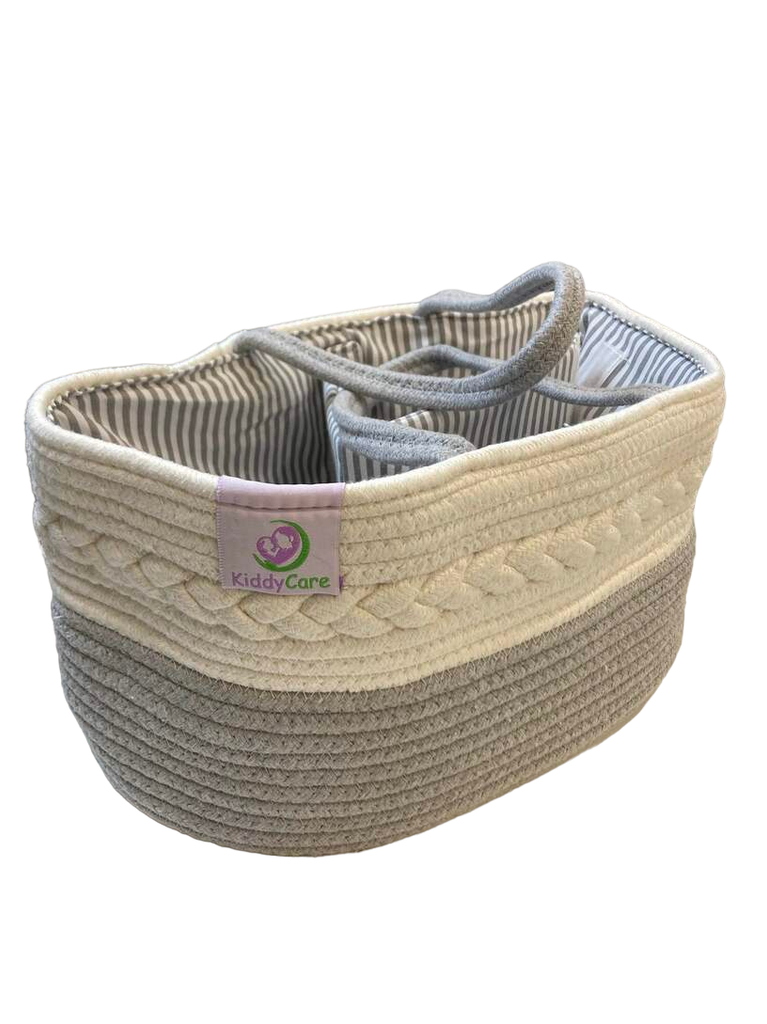 KiddyCare Diaper Caddy Organizer, Grey