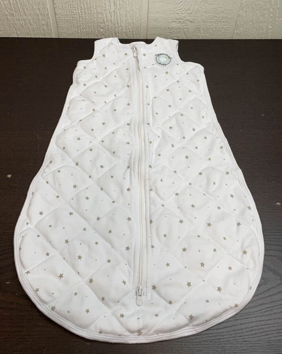 used Dreamland Weighted Sleep Sack, 0-6 months, Grey Star