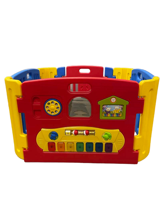 secondhand Friendly Toys Little Playzone With Electronic Lights And Sounds- 4 Panel