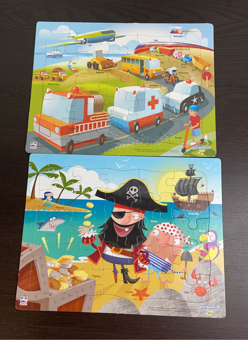 used PlayMonster Puzzles 2 Pack