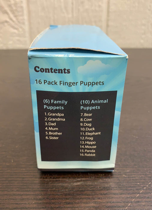 secondhand Sensei Play ‘n Learn Finger Family Puppets