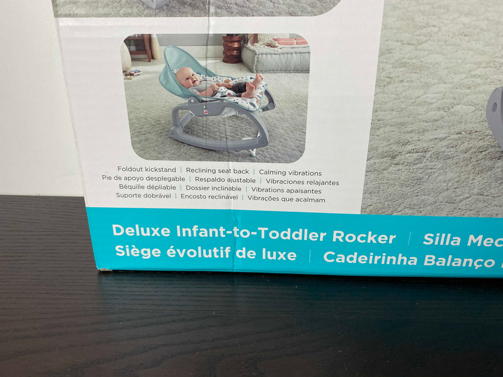 Fisher Price Infant To Toddler Rocker, Blue Pacific Pebble