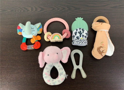 used BUNDLE Teething And Grasping Toys