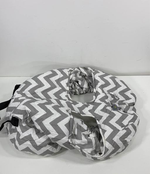 used Itzy Ritzy Ritzy Sitzy, - grey chevron