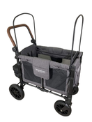 used Wonderfold W2 Luxe Multifunctional Double Stroller Wagon, Charcoal Gray, 2022