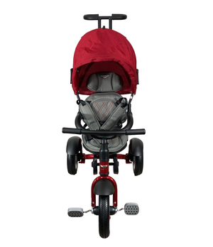BENTLEY TRICYCLE 6-in-1 Stroller Trike Poussette et tricycle, Dragon Red /  Rouge - Worldshop