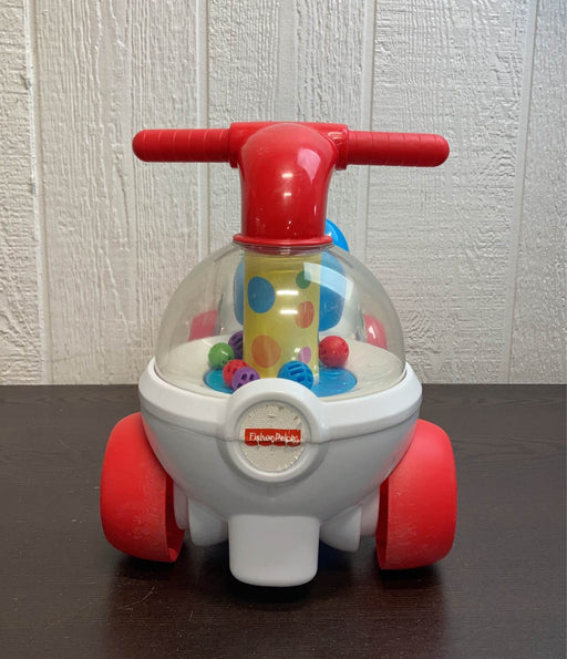 secondhand Fisher Price Corn Popper Ride On Toy