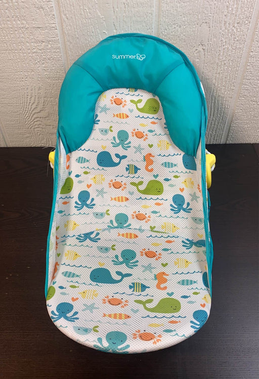 used Summer Infant Deluxe Bath Sling