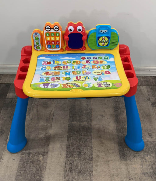 secondhand VTech Touch And Learn Activity Desk, Deluxe