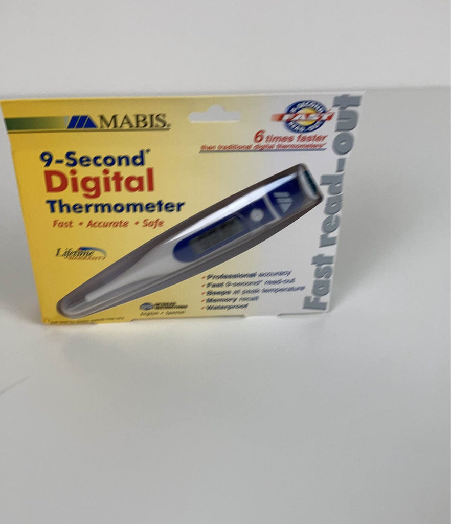Mabis 9 Second Digital Thermometer