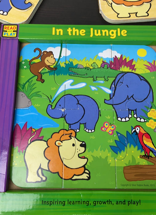 secondhand Read And Play Book, In The Jungle