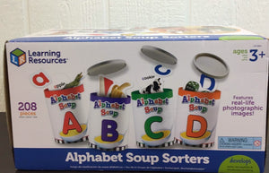 Learning Resources Alphabet Soup Sorter