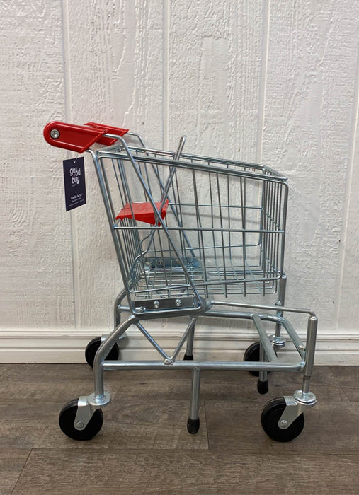 secondhand Melissa & Doug Toy Shopping Cart