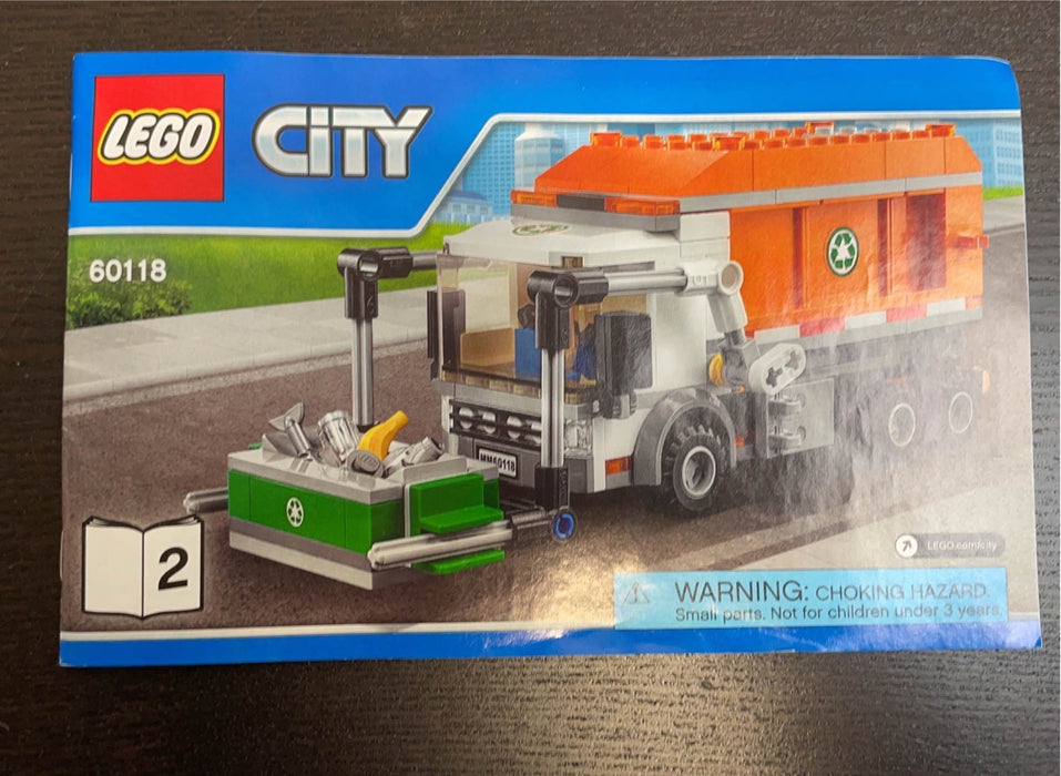 secondhand LEGO City Great Vehicles Garbage Truck