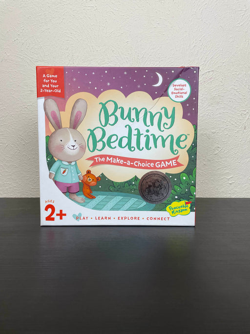 used Peaceable Kingdom Bunny Bedtime The Make a Choice Game