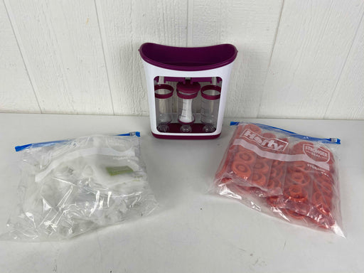 secondhand Infantino Squeeze Station, With 30 pouches