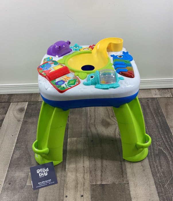 secondhand Bright Starts 2-in-1 ConvertMe Activity Table & Gym, Green