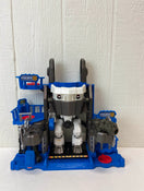 secondhand Fisher Price Imaginext Robot Police Headquarters