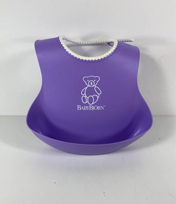Shop BabyBjorn Feeding Bib Set 2 Pack, Purple/Pink at GoodBuy Gear