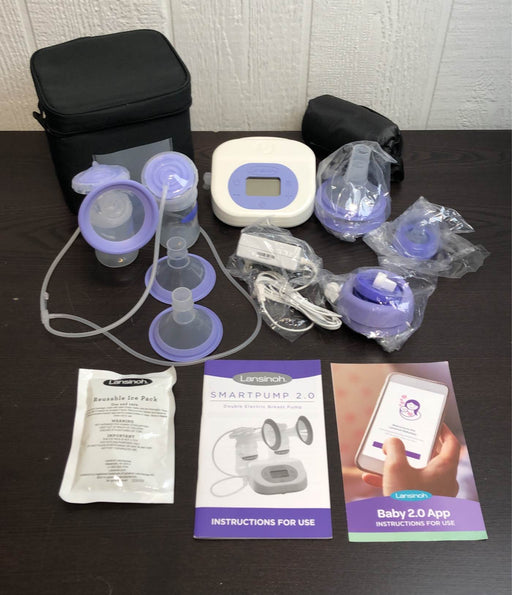 used Lansinoh Smartpump Double Electric Breast Pump