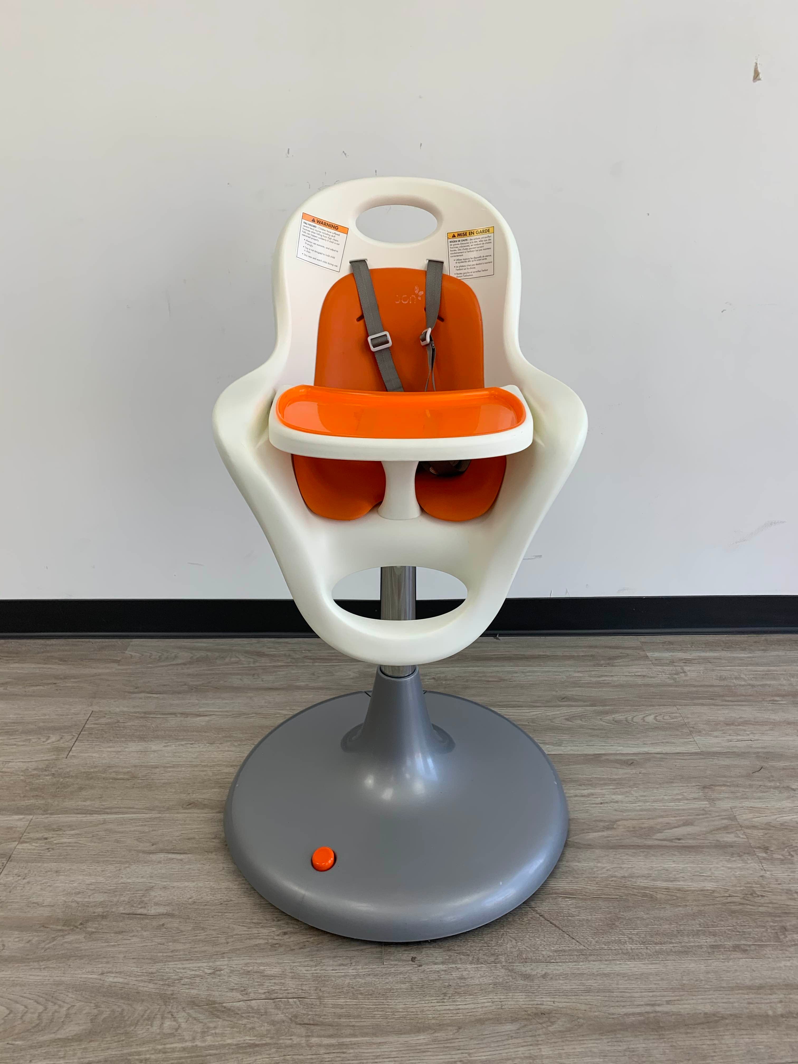 Boon high best sale chair orange