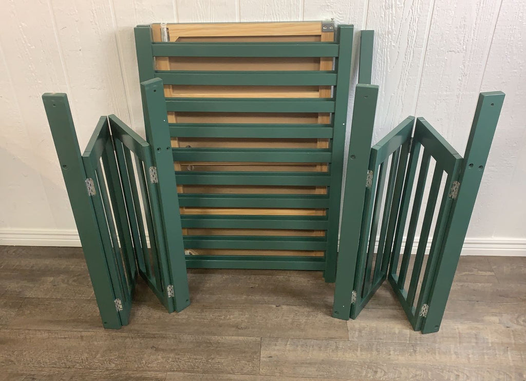 Dream On Me Jett Portable Folding Mini Crib, 2020, Olive