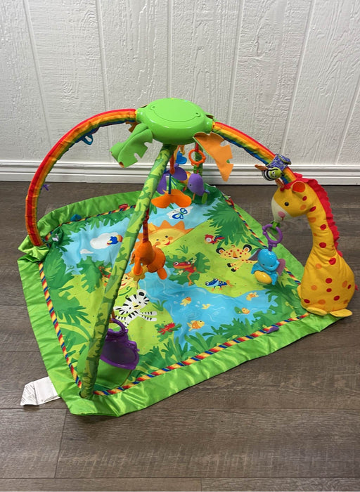 secondhand Fisher Price Rainforest 1-2-3 Musical Gym