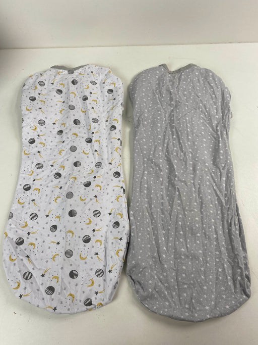 secondhand SwaddleMe Arms Free Convertible Pod 2pk, Stars Moon L 4-6 months