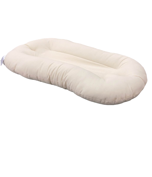 used Snuggle Me Organic Sensory Infant Lounger, Natural