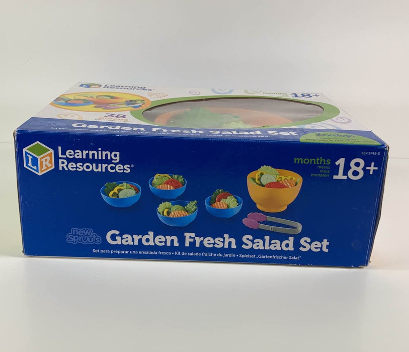 secondhand Learning Resources Garden Fresh Salad Set