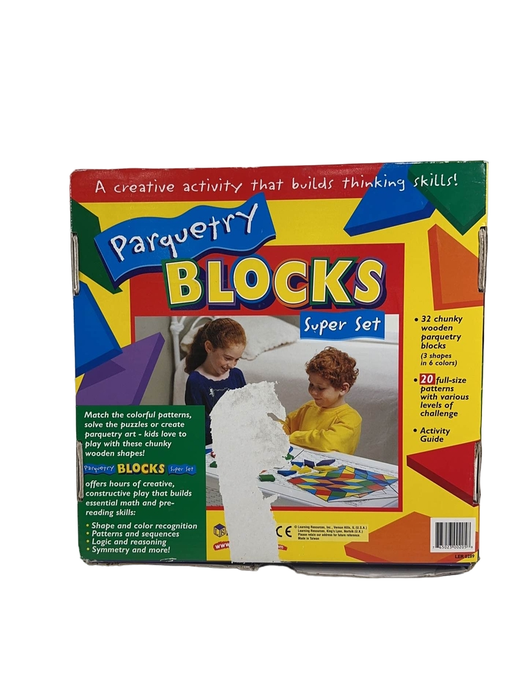 secondhand Learning Resources Parquetry Blocks Super Set