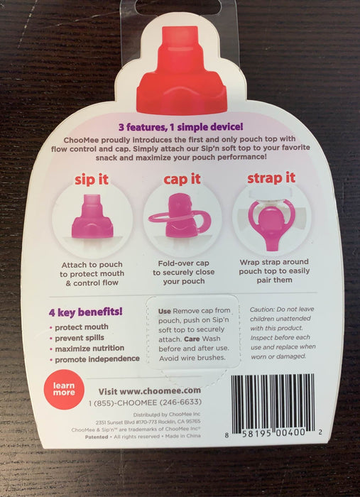 Shop Choomee Softsip Pouch Tips at GoodBuy Gear