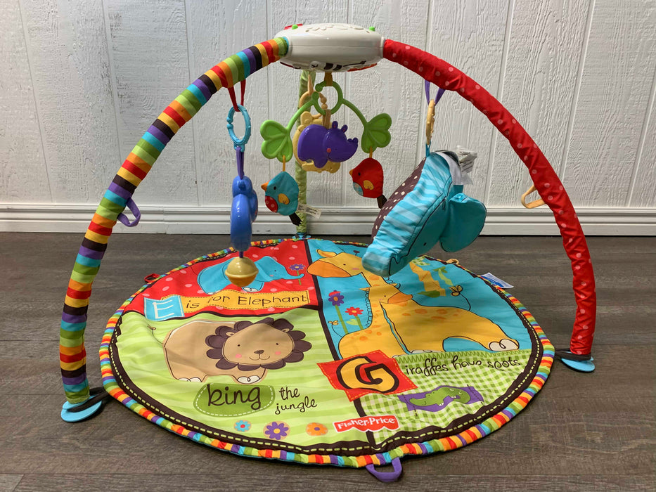 secondhand Fisher Price Zoo Playmat