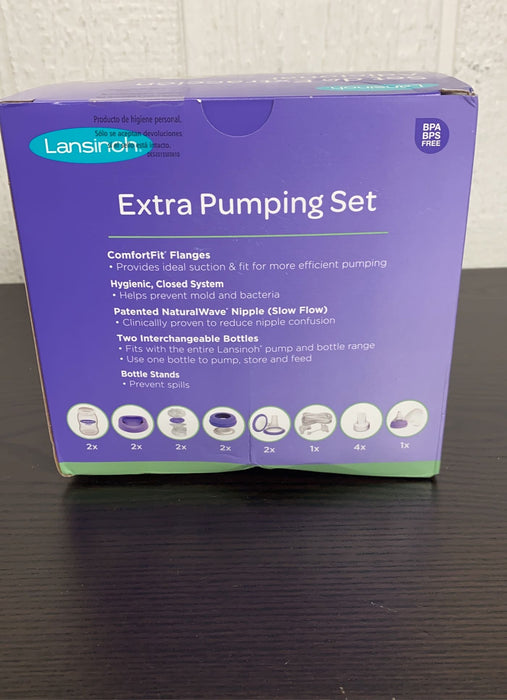 secondhand Lansinoh Extra Pumping Set