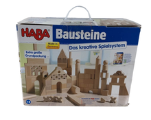 used HABA Wooden Basic Building Blocks, 102 pieces