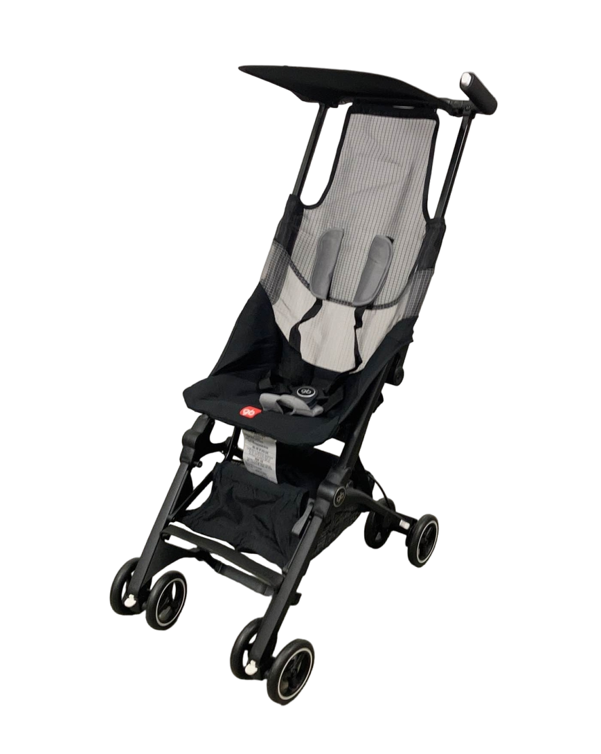 gb Pockit Air All-Terrain Stroller, Velvet Black, 2022
